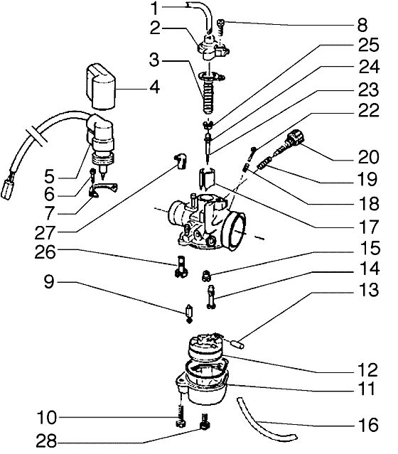Carburateur 1/2