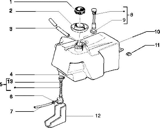 Brandstoftank