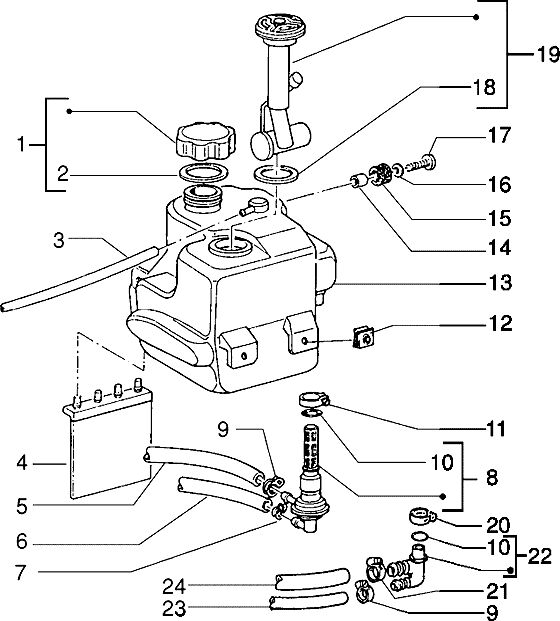Brandstoftank