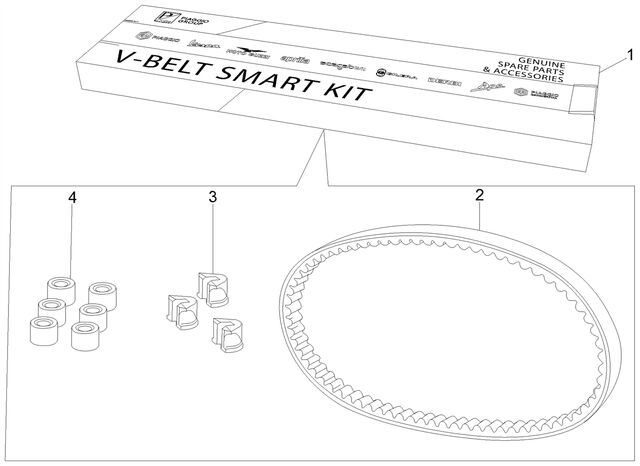 V-snaar kit