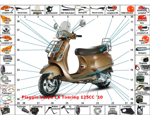 LX Touring 125CC '10