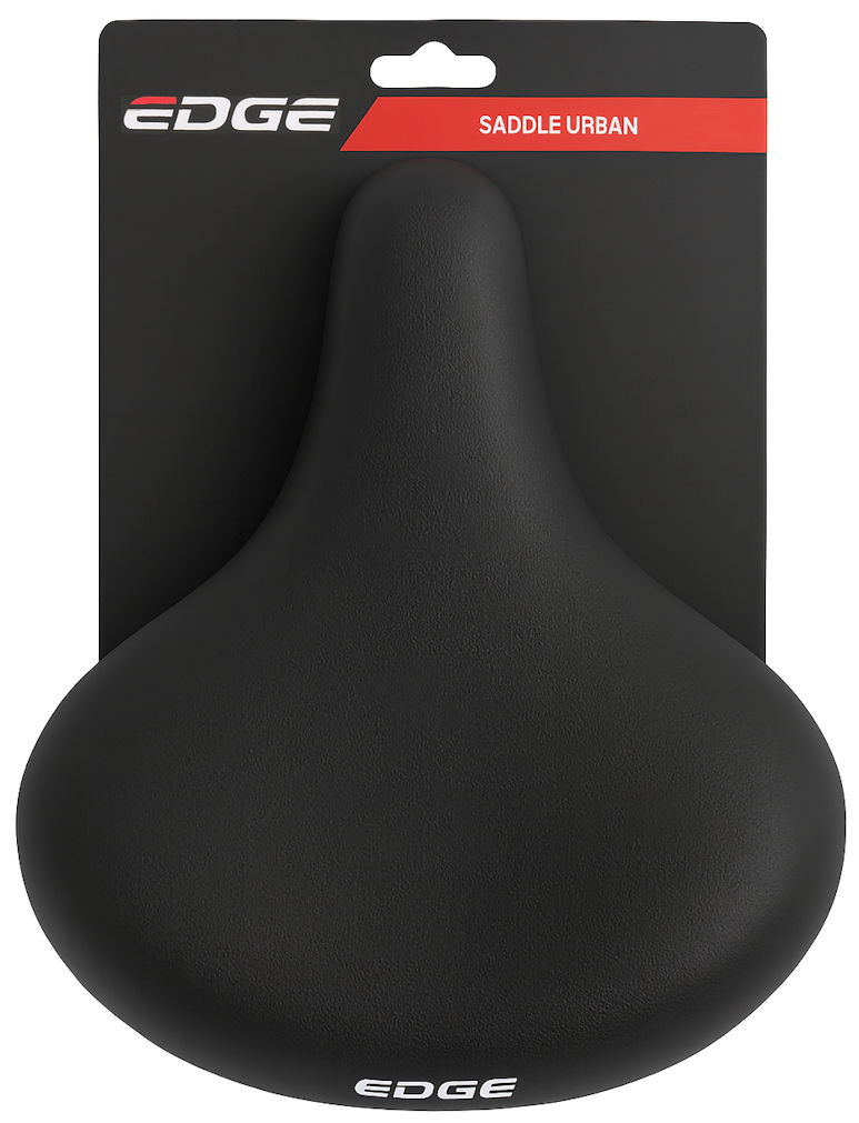 Fietszadel Edge Urban - zwart - Afbeelding 4